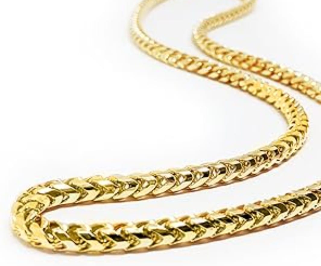 10k SOLID FRANCO MEN CHAIN 4MM TO 5MM