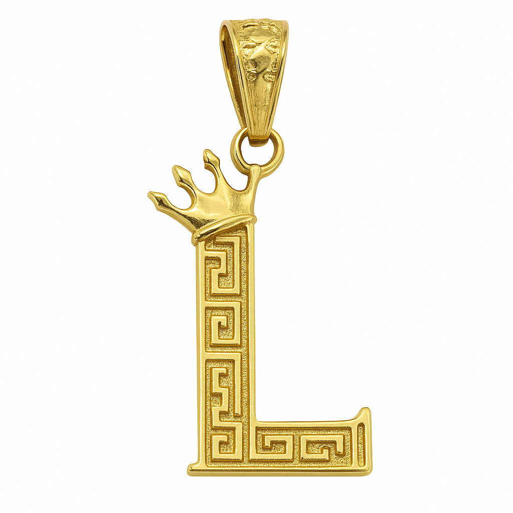 10K INITIAL PENDANT