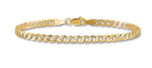 10k curb link anklets