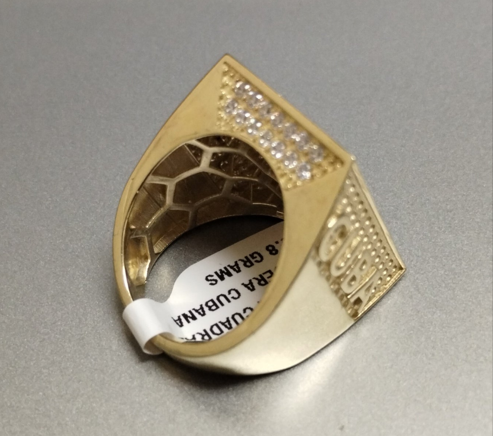 10K MEN RING