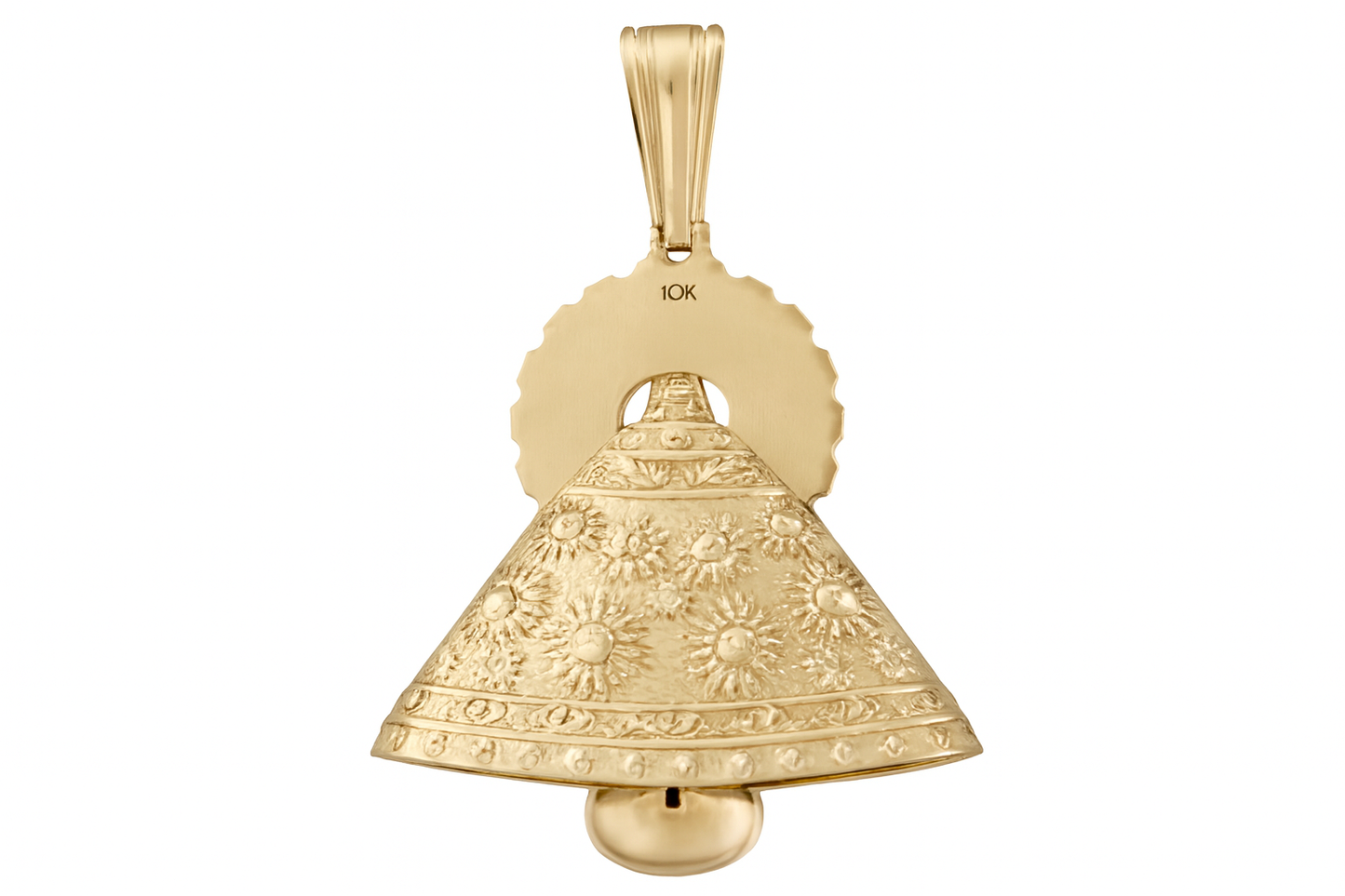 Colgante Virgen de la Caridad - Reverso 10K - Estilo Catálogo