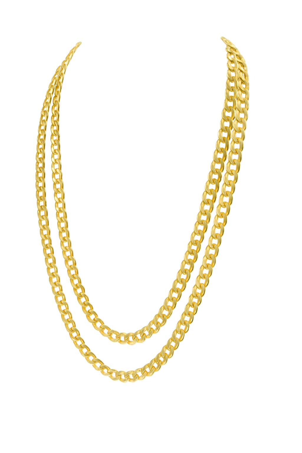 10k SOLID CURB LINK MEN CHAIN ITALIAN 8MM to 10MM