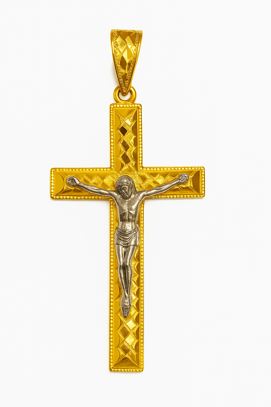 10K Cruciffix Pendant