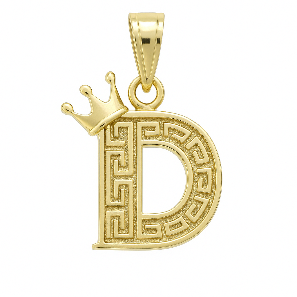 10K INITIAL PENDANT
