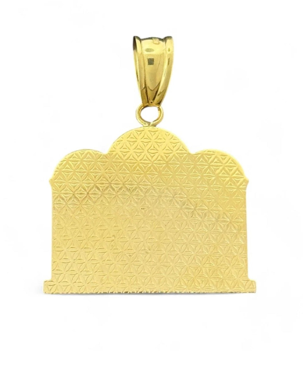 10k Two-Tone Last Supper Unisex Pendant